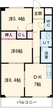 レイクアベニュー白鳥の間取り画像