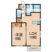 Le clair (ル・クレール)の間取り画像