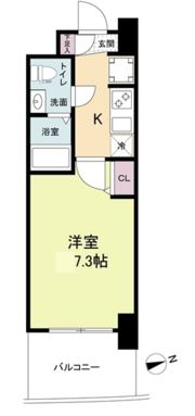 セレニテ神戸プリエの間取り画像