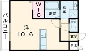 アンプルール 茶谷の間取り画像