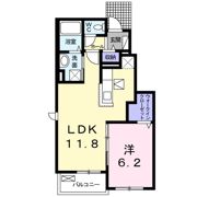 ミオリィⅡの間取り画像