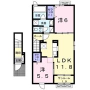 ルーチェ ソラーレの間取り画像