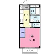 コーポみなみ1の間取り画像