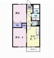 ブルックハイツの間取り画像