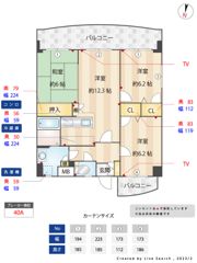 フローラ空港南の間取り画像