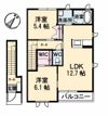 ShionⅡ A棟の間取り画像