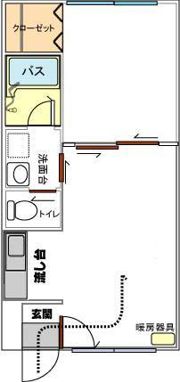 ピュアパレス柏木の間取り画像