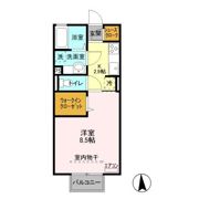 グレース ラパンの間取り画像