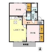 エスポワールの間取り画像