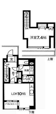 コーレックス自由ヶ丘の間取り画像