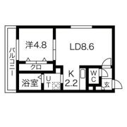 CITY RESIDENCE環状通東(シティレジデンス環状通東)の間取り画像