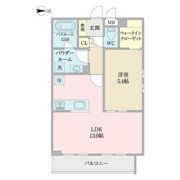 シェール ブランの間取り画像