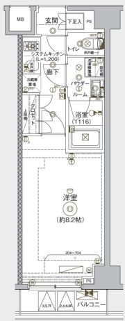 クレヴィスタ練馬平和台の間取り画像