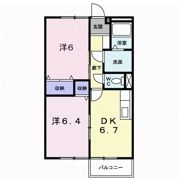 ニューエルディム大樹 Bの間取り画像