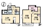 マグノリア Bの間取り画像