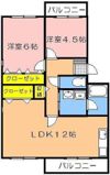 カーサフェリスの間取り画像