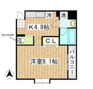 サンフィールⅧの間取り画像