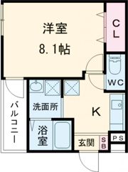 フジパレス神戸本町イーストの間取り画像