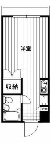 マリオン八王子Ⅲの間取り画像