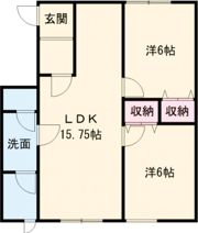 チェリージオⅠの間取り画像
