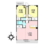 グランコート横川の間取り画像