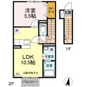 ファインビュー Ⅱの間取り画像