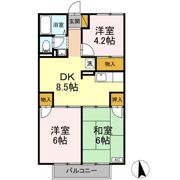 グレイスクレールの間取り画像