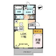 グランタス A棟の間取り画像