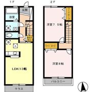 リヴィエール川上の間取り画像