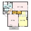 Shine ark Dの間取り画像