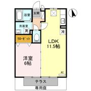 リバーサイド桂川 B棟の間取り画像