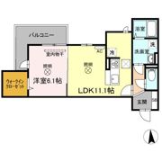 ラシュレ大元の間取り画像