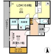 ラシュレ大元の間取り画像
