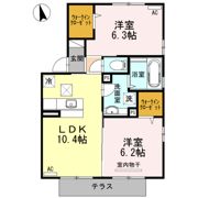 ガレンド吉尾 A棟の間取り画像