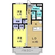 Y&Mラ・フォーレ栄町C棟の間取り画像