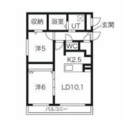 グランドサクセス琴似Ⅴの間取り画像
