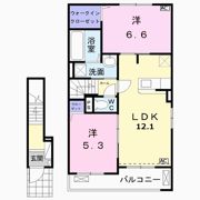 フィーレダンクⅡの間取り画像
