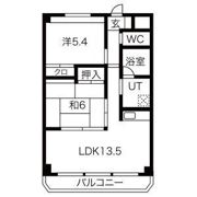 エスポワール本今の間取り画像