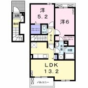 クレア・フォートⅡの間取り画像