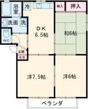 アムールAの間取り画像