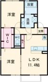 アムールゆめみ野A棟の間取り画像