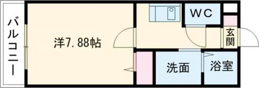 アグリード安部山の間取り画像