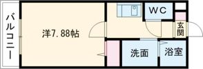 アグリード安部山の間取り画像