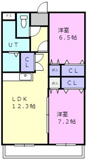 フォレストコート博物館前の間取り画像