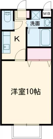 ハイツウィステリアの間取り画像