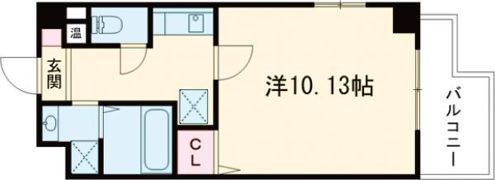 エターナル高辻の間取り画像
