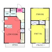Rever Atsugi C（リバーアツギシー）の間取り画像