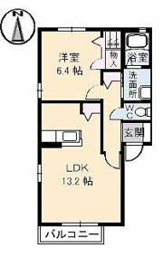 ひまわりの間取り画像