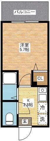 MODERN PALAZZO 水辺の森の間取り画像