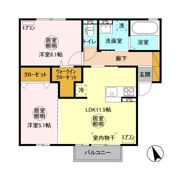 パン・リーヴ（PIN･RIVE）の間取り画像